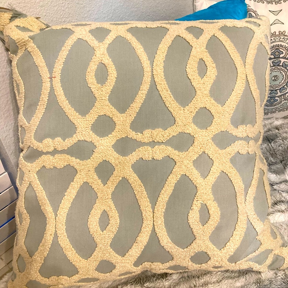 22 inch throw pillows 2 total